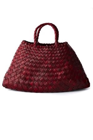 Bordeaux Santa Croce small tote bag DRAGON DIFFUSION | 8893BORDO